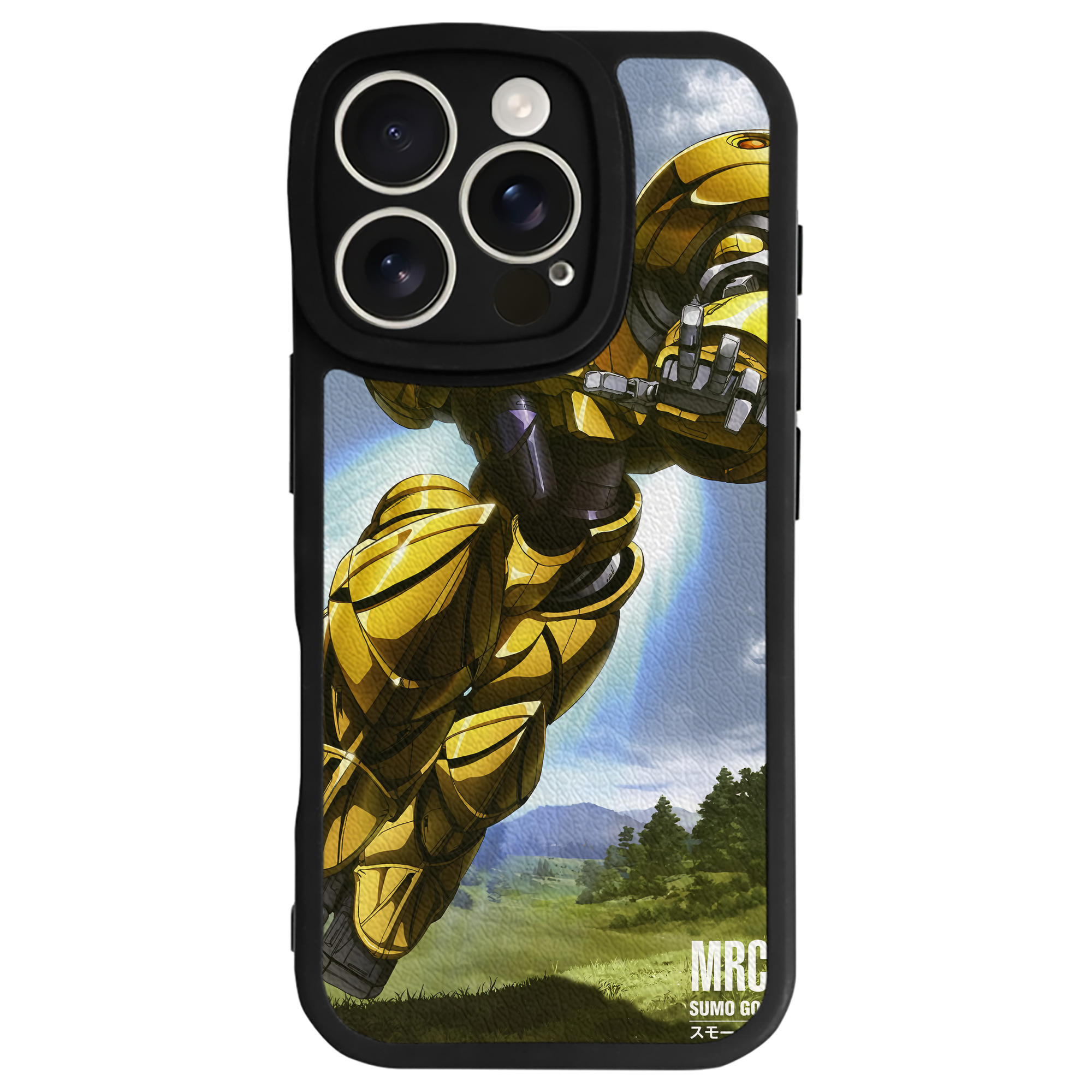 （画像用） 機動戦士ガンダム Mobile Suit Gundam 【iPhone 16シリーズ対応】シリコンスマホケース（レザー調） 材質：シリコン